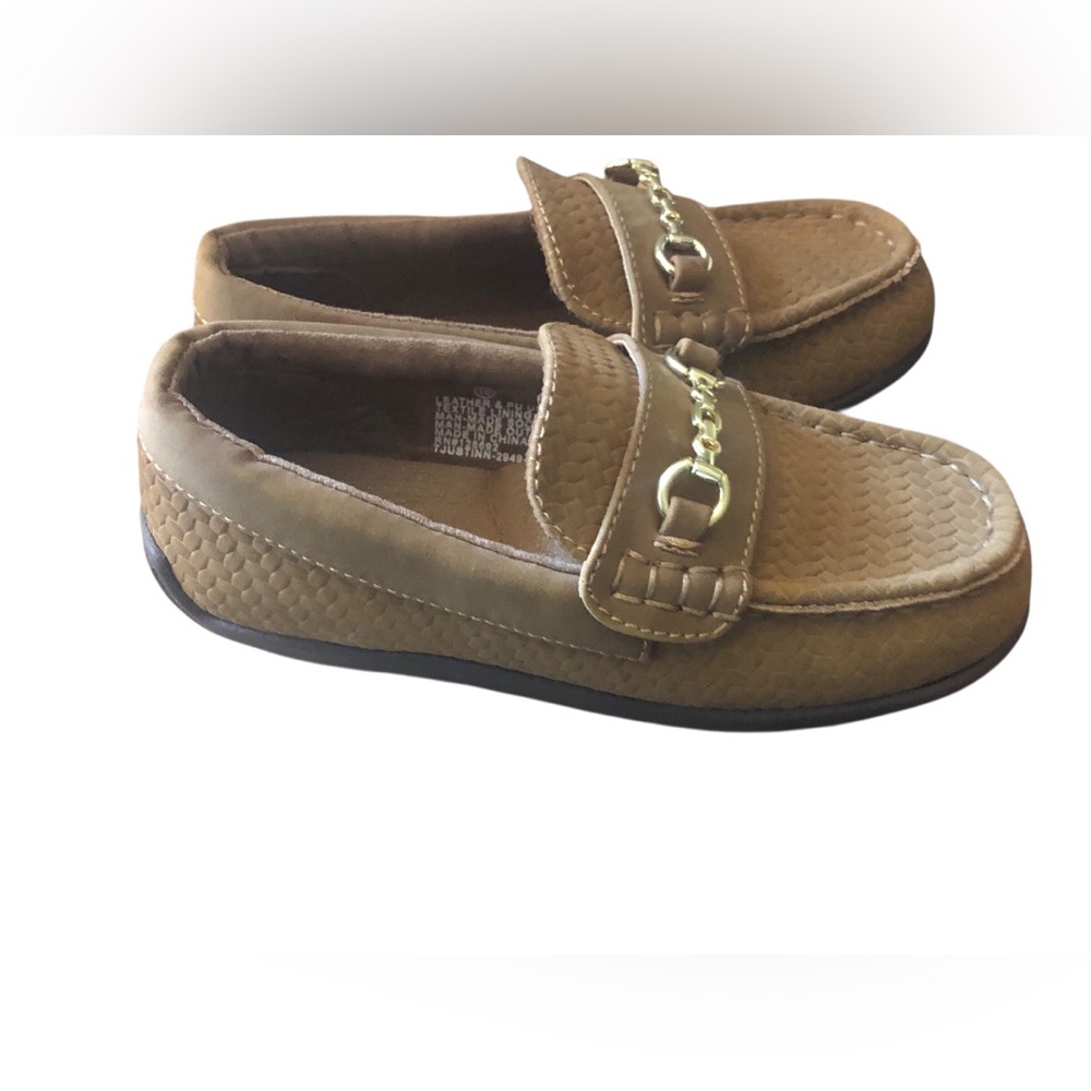 Steve Madden Brown Kids Loafers